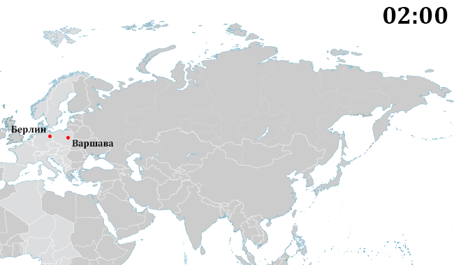 Warsaw and Berlin