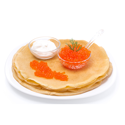 Click to enlarge bliny with caviar