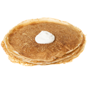 Click to enlarge bliny with sour cream